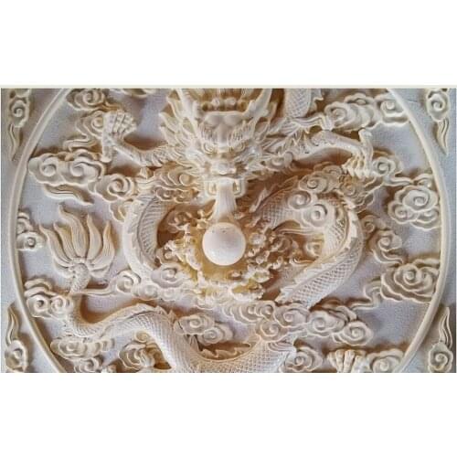 3d mural wallpaper Woodcarving carved reliefs backdrop 3D background papel parede mural wallpaper