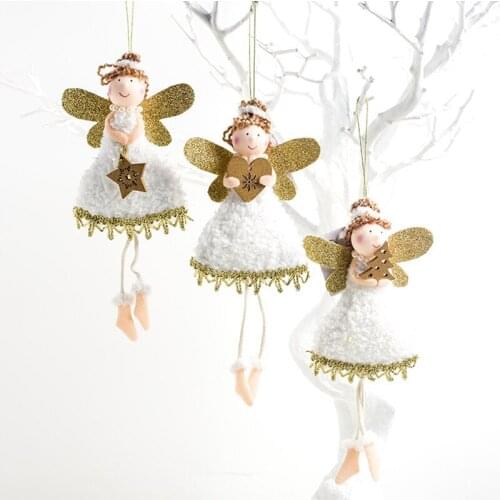 Angel Doll Toy Christmas Tree Hanging Ornament Birthday Gift Home Party Decoration