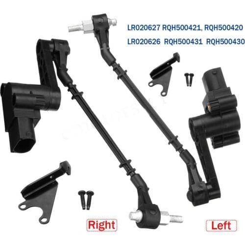 AP03 2 PCS NEW FOR RANGE ROVER MK3 L322 FRONT RIGHT & LEFT AIR SUSPENSION HEIGHT LEVEL SENSOR OE# LR020627 / LR020626