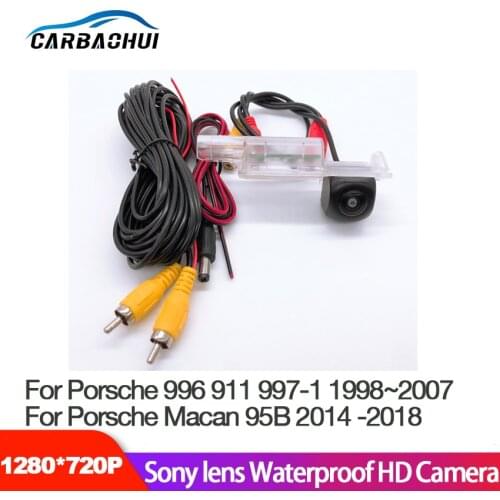 Car Rear View Camera For Porsche 996 911 For Porsche Macan 95B 2014~2018 CCD HD Night Vision Waterproof high quality CAMERA
