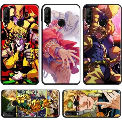 Dio The World JoJo Bizarre Case For Huawei P30 Pro P40 P20 Lite Mate 20 Lite P Smart 2019 Z Honor 10 i 8X 9X Nova 5T