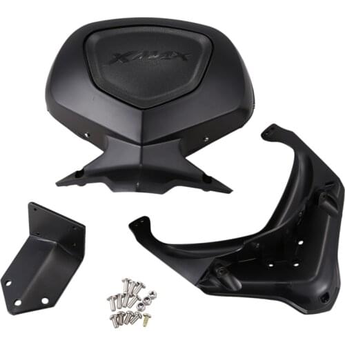 DHBH-Motorcycle Rear Seat Bracket Backrest Tail Top Box Case Cover Fit for YAMAHA XMAX 250 X-MAX 300 400 2018-2020