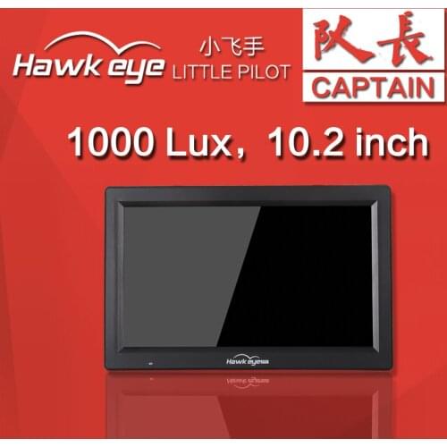 Hawkeye Little Pilot Captain 10.2inch IPS 1280x720 1000lux 5.8G 48CH Dual Receiver DVR FPV Monitor 3S-6S for RC FPV Racing