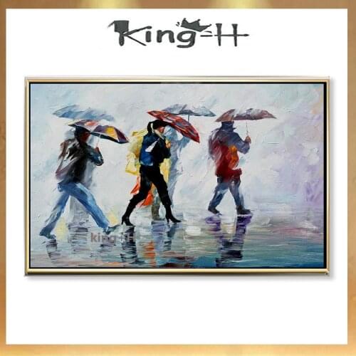 Free shipping artist hand-painted design simple portrait oil painting on the canvas simple impressionist art paintings