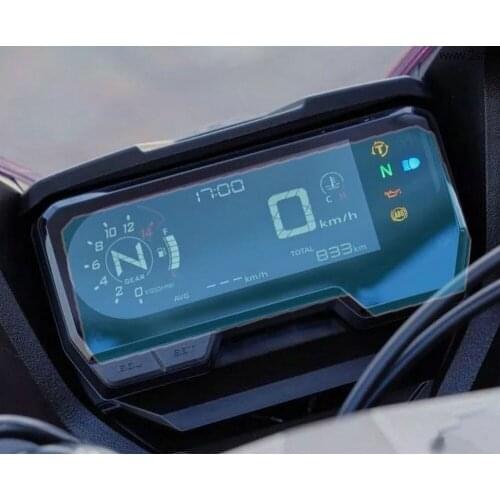 Cluster Scratch Protection Film Blu-ray for HONDA CBR650R CB650R 2019
