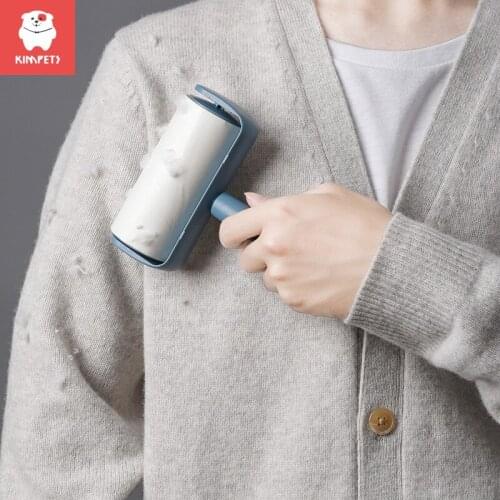 Kimpets Sticky Hair Remover for Cats Hair Removal Brush Bed Bristles Pet Household Sticky Cat Hair Dog Hair Cleaner Random Color