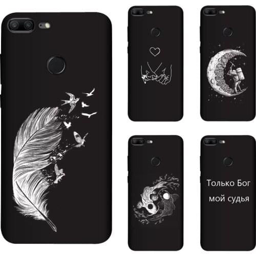 Soft Silicone TPU 5.65inch For Huawei Honor 9 Lite Case Cover Painting Matte Phone Cases For Honor 9 Lite Funda