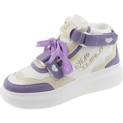 New spring fashion high-top board shoes soft soles comfortable womens shoes casual shoes large size shoes