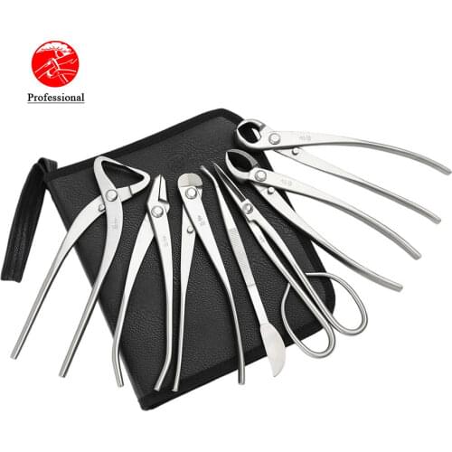 Professional Grade 7 PCS Bonsai tool set (kit) MTBT-06 From TianBonsai