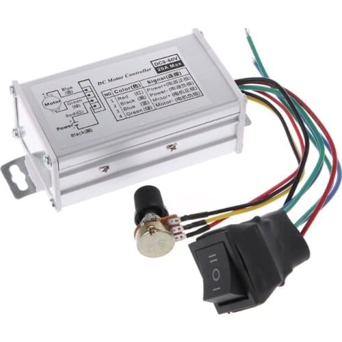 DC 12V 24V 36V 48V SoftStart Reversible Motor Speed Control PWM Controller PWM L15