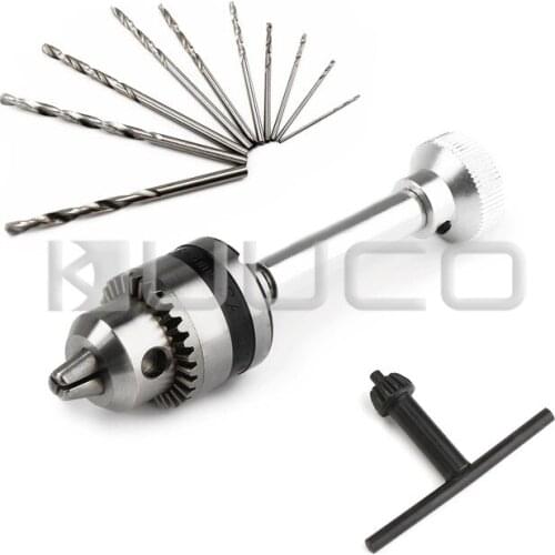 Manual Hole Punch Tool/Hand Drill/DIY Tool/Spiral Hand Push Drill for Model Resin Jewelry Walnut Amber Beeswax Nut Beads PVC etc