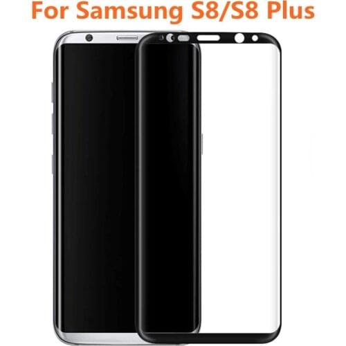 ShuiCaoRen For Samsung Galaxy S8 Tempered Glass 9H 3D Full Cover Precise Explosion-proof Screen Protector Film For S8 Plus S8