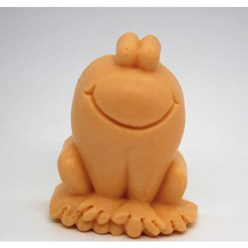 Silicone soap mold C507 Frog prince shape Handmade cake chocolate clay mould wholesale mould tools
