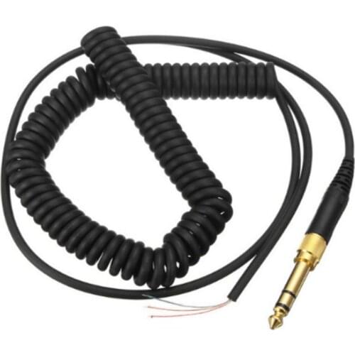 Replacement Spring Cable Cord Wire Plug for Beyerdynamic DT 770 770Pro 990 990Pro Headphone Accessories