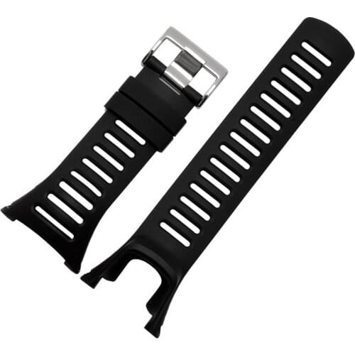Sports Rubber Silicone Strap For SUUNTO Ambit 1 2 3 2R 2S Ambit 3 Peak Watchbands 36mm Watch Band Buckle Wrist Strap