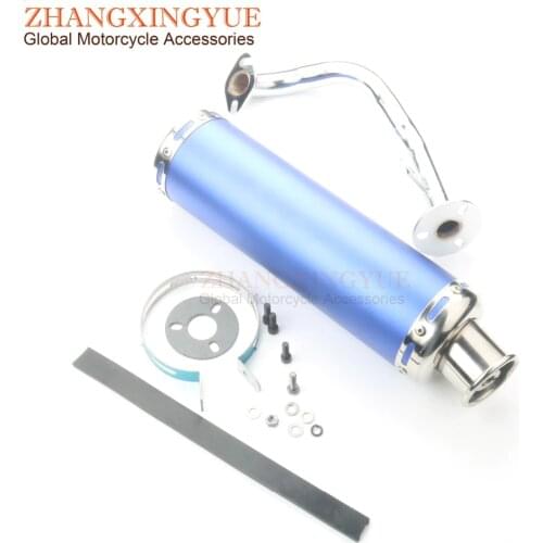 Racing performance exhaust pipe for MALAGUTI Minarelli Yesterday 50 Centro F10 CAT Ciak 50 F12 Phantom F15 Firefox 50cc AC LC 2T