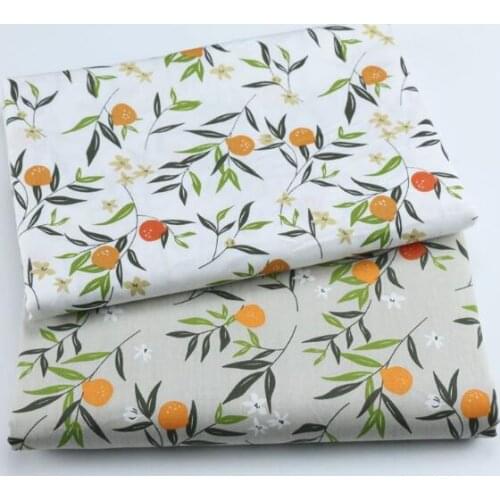 160cm wide Fabric leaves Fruit Cotton Fabric Tecido Quilting Bedding Decoration Tissue Home Textile Patchwork Sewing Cloth Craft