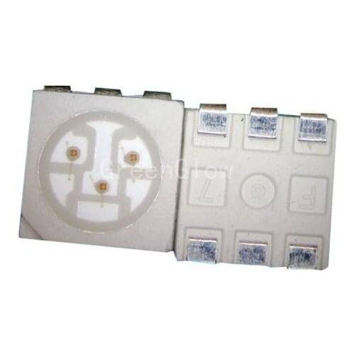 200~1000X High quality 0.2W 5050SMD 660nm deep red LED chip for plant growth lighting free shipping