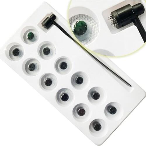 Traditional Chinese Medicine Acupuncture Cupping Seven-star Skin Needle Blood Drainage Detoxification with 12 Replacement Heads