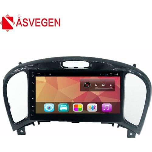 Asvegen Car DVD Multimedia Player For Nissan Juke 2004-2012 8 inch Android 7.1 2 Din Quad Core Wifi GPS Navigation Stereo Audio