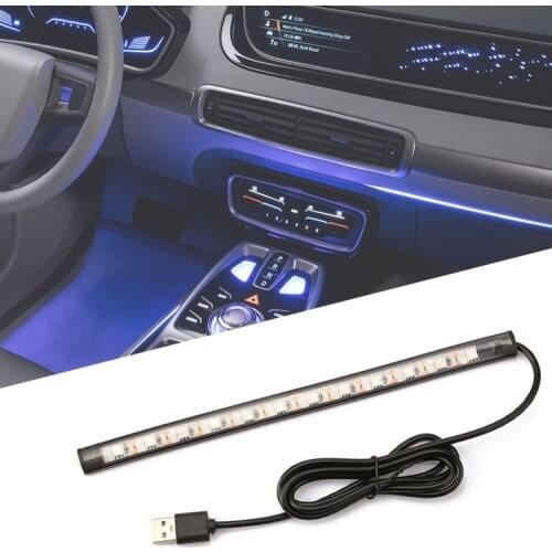 Car UV Ultraviolet LED Lamp 12V 5V Strip Tube Light Bar Club Party Waterproof USB Lamp 2 Model Can Choose