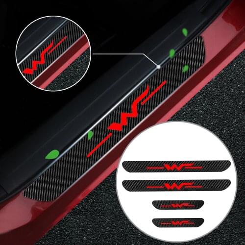 Car Door Sill for Volkswagen passat golf touran tiguan sharan Variant Multivan Scirocco magotan Phaeton polo Car Accessories 4pc