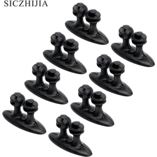 Car wire and cable fixed wire clip car dashboard clamp 8 / set for Geely Vision SC7 MK CK Cross Gleagle SC7 Englon SC3 SC5 SC6