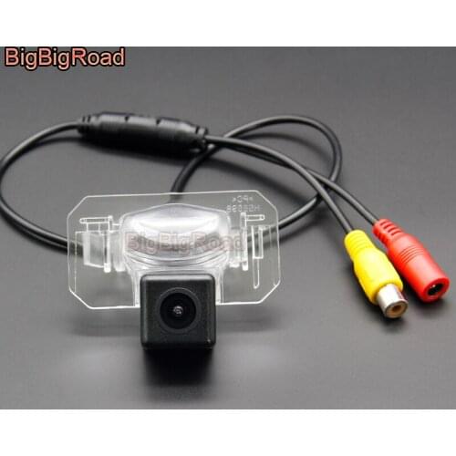 BigBigRoad Wireless Vehicle Rear View Camera For Honda Jazz Jade Crosstour CIIMO Insight CRV Odyssey Fit Sedan 2C HD Color Image