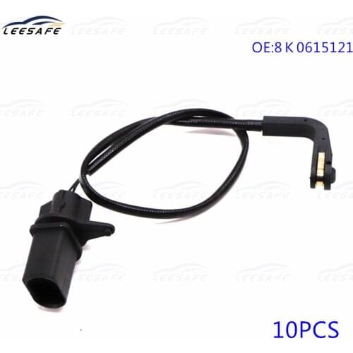 10pcs Front Axle Brake Pad Wear Sensor for Audi A4 A5 A6 A7 Q5 Quattro 8K0615121 brake pad wear Warning Contact sensor