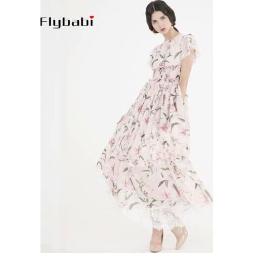 Flybabi Summer Dresses With Lace