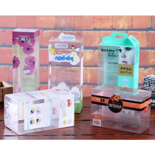 Custom PVC Plastic Christmas Gift Packaging Box,UV Protected plastic box clear With Excellent quality ---DH40062