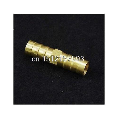 10PCS 8mm Brass Hose Barb Staight Coupler Adapter