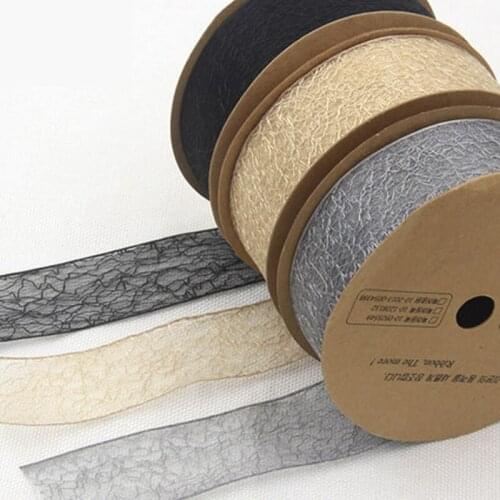 1Meter/Lot 4cm Width Organza Ribbons Wholesale Gift Wrapping Decoration Christmas Ribbons