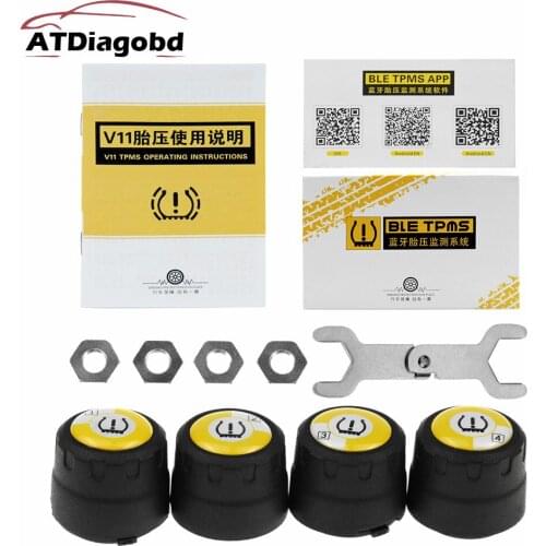 2021 Hot Saleing Sensors Bluetooth 4.0Bes BLE TPMS Low Energy Car External Sensor TPMS Tire Pressure Monitoring System 2021 Ho