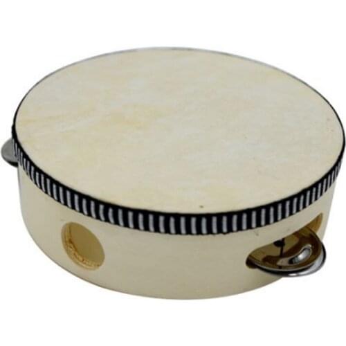 Musical Instruments Tambourine Drum Percussion Instruments Educational Tambourine Round Percussion For KTV Party 1
