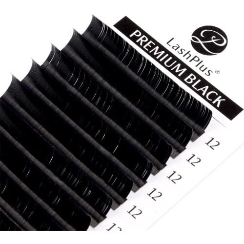 LASHPLUS Ellipse Flat Split Tips CD Curl Matte Flat Eyelash Extensions Individual Mink Softer Ellipse Lash extension