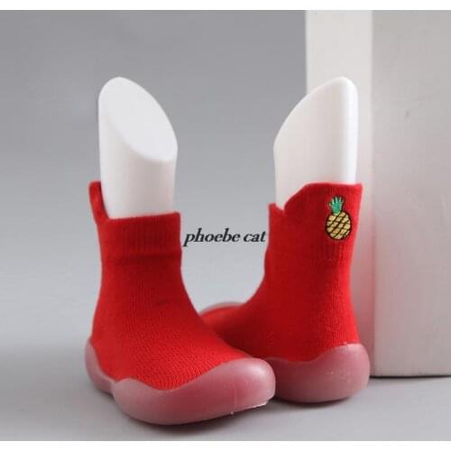 First Walker Shoes for Baby Girl Toddler Boy Kids Newborn Knit Booties Kids' Girls Child Infant New Born First Walkers Shoe