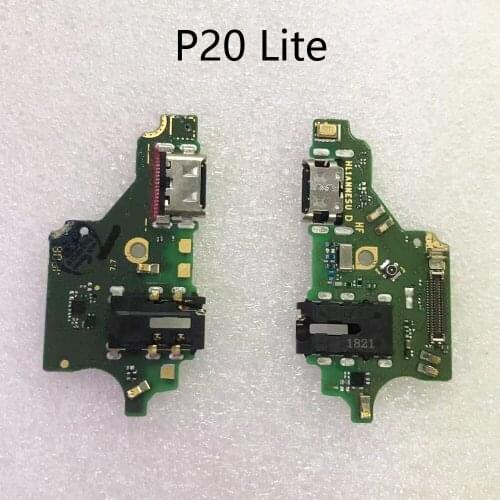 Original For Huawei P20 Lite USB Charging Charger Port Dock Connector Flex Board Replace Part