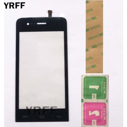 4.0'' Touch Screen Panel For Explay Hit Touch Screen Glass Front Glass Digitizer Panel Lens Sensor Phone Mobile 3M Glue Wipes