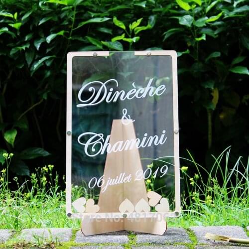 Transparent Wedding Guest Book Alternative Guest Book Wedding Drop Box Guest Book Idea Wedding Guestbook Guest book Wedding Gues