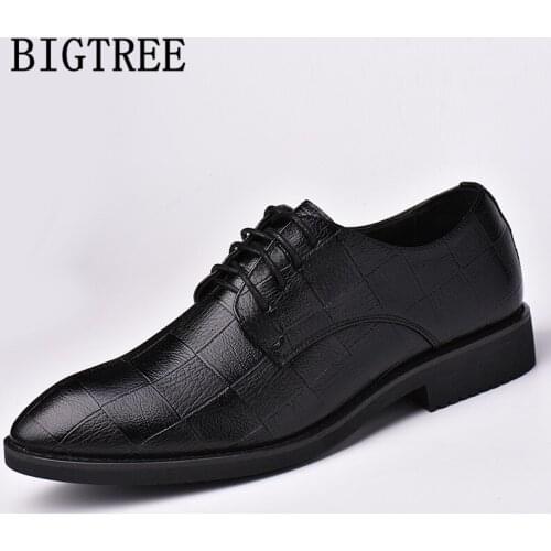 Men Business Shoes Leather Pointed Italian Designer Shoes Men Oxford Men Wedding Dress Shoes Black Scarpe Uomo Eleganti Zapatos