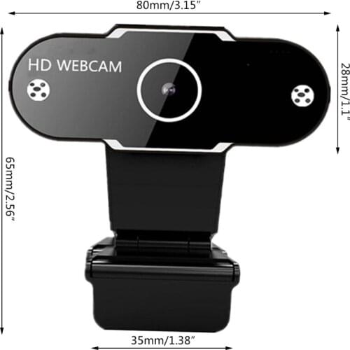 HD- Webcam 2k 1080P USB Computer PC Web Camera Online Video with Microphone Q81F