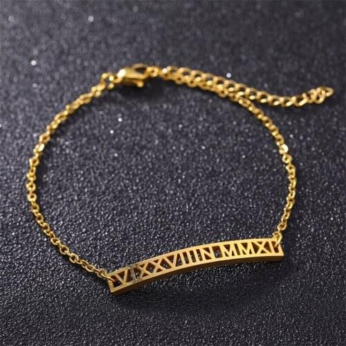 Personalized Custom Name Bracelet Handmade Women Kids Jewelry Stainless Steel Engraved Handwriting Love Charms Bracelets Bangles
