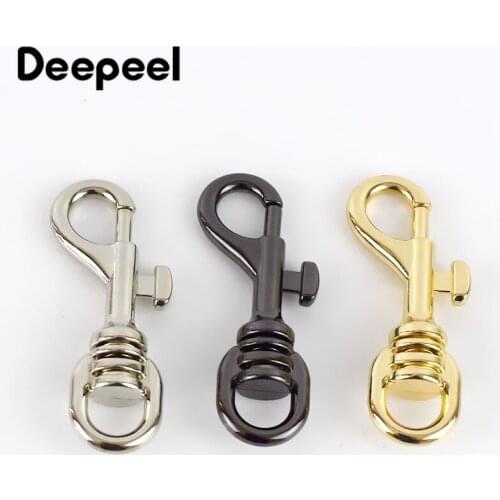 2/5/10pcs 10mm Metal Buckles for Dog Collar Bag Keychain Trigger Lobster Clasps Handbag Strap Swivel Snap Hooks DIY Accessories