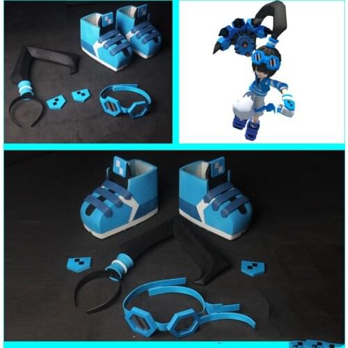 Anime Aotu World Emy Demon Hand Glasses Headwear Shoes Cosplay Replica Prop Weapon Decoration Character Accessories