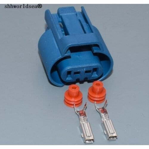 Shhworldsea 2 Pin/Way 2.8mm car Fog Light Lamp 9005 HB3 Connector Plug Socket With Cable Pigtail For Toyota for Honda for Mazda