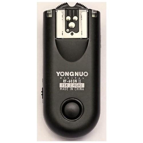 Yongnuo RF-603 II N3,RF 603N II Wireless Flash Trigger Trigger/Remote for Nikon D7000 D5100 D5000 D3100 D90 D80 D5300 D800 D700