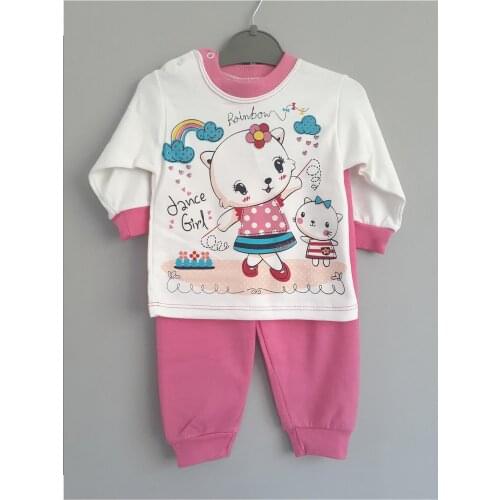 Jaju Baby Rainbow Printed Baby Set of 2