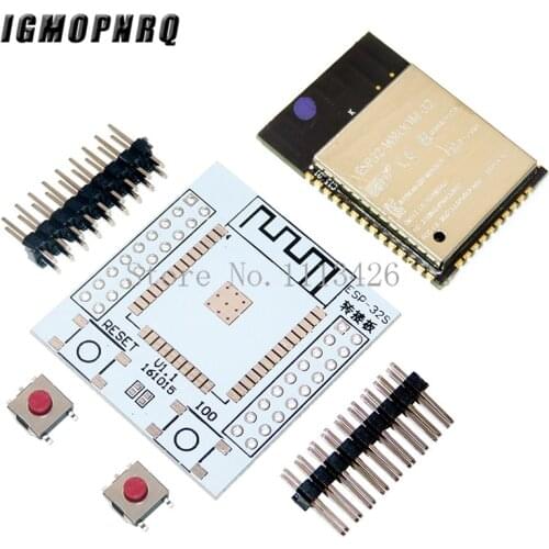 ESP32 ESP-WROOM-32 IoT Wifi Wlan BLE Module+ESP-32S Adapter Board