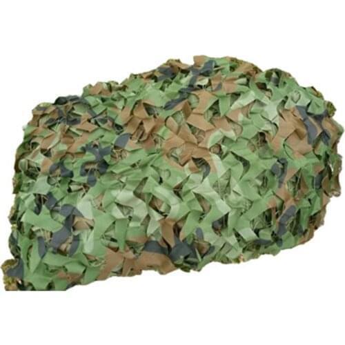 5x9M Jungle Camouflage Shade Net Army Camo Hide Mesh Net Garden Sun Shelter Hunting Camping Awning Tent Oudtdoor Shade Sails